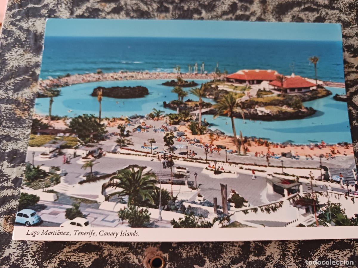 Postales: puerto de la cruz, lago martianez, john hinde