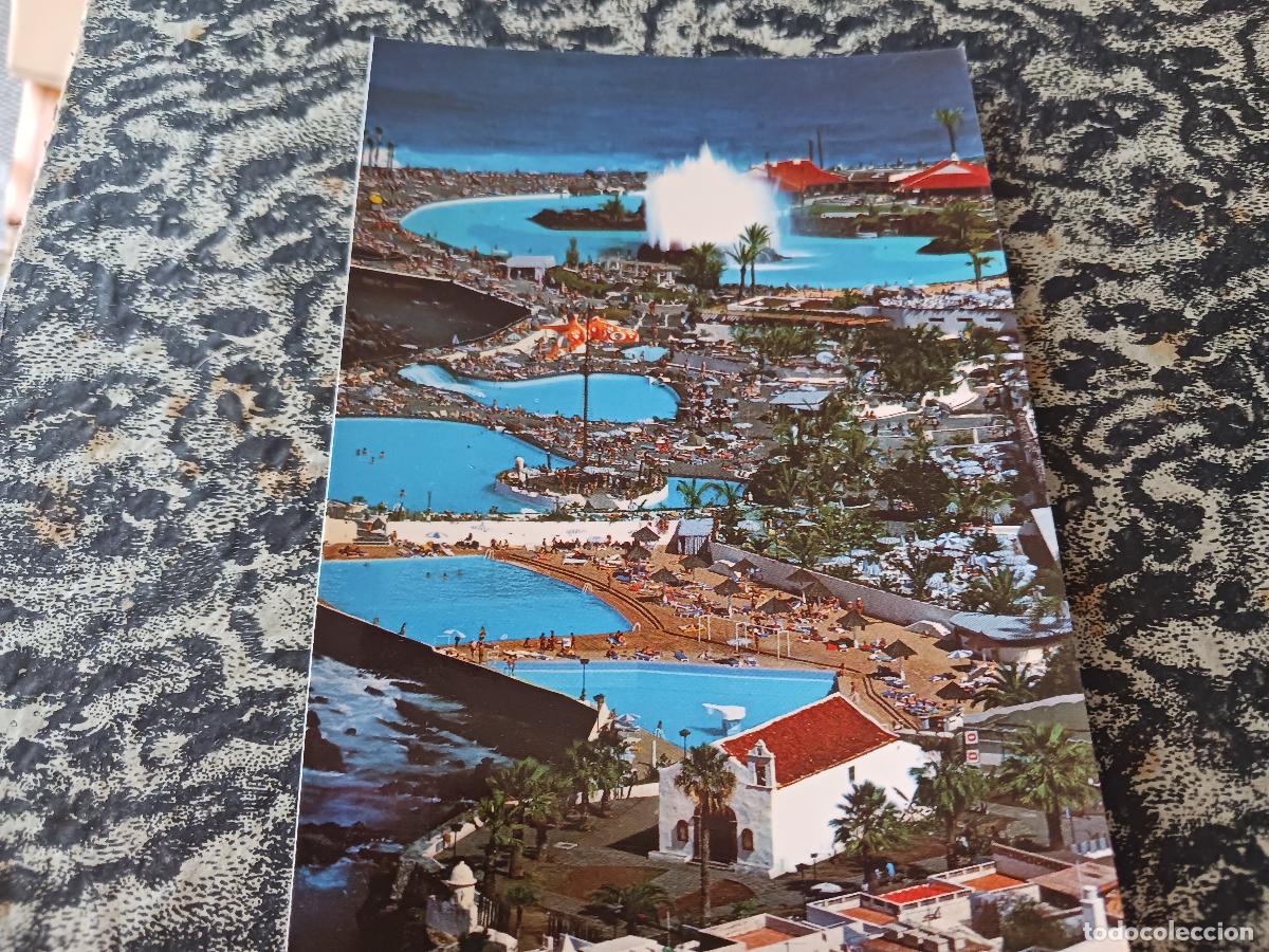 Postales: puerto de la cruz, complejo lago martianez, ed. euroafricana