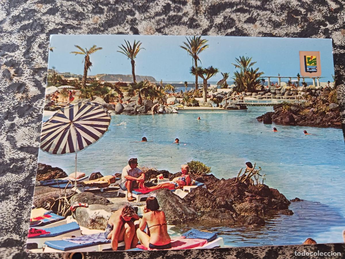 Postales: 76 puerto de la cruz, detalles del lago martianez, ed. fisa
