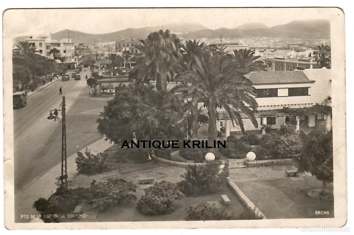 Postales: LAS PALMAS , PUERTO DE LA LUZ / CASA TURISMO / FOTO BAENA / SIN FRANQUEAR