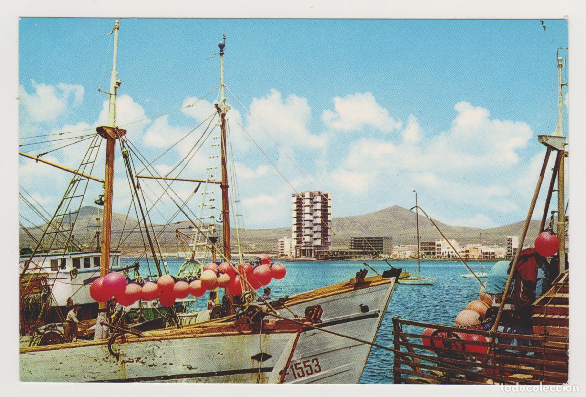 Postales: TARJETA POSTAL - BAHIA DE ARRECIFE DE LANZAROTE - N&ordm; 35 - FOTO GABRIEL
