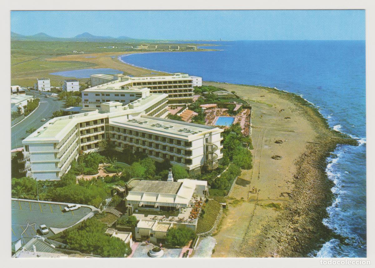 Postales: TARJETA POSTAL - LANZAROTE - HOTEL SAN ANTONIO - PLAYA DE LOS POCILLOS - COLECCION LAS AFORTUNADAS