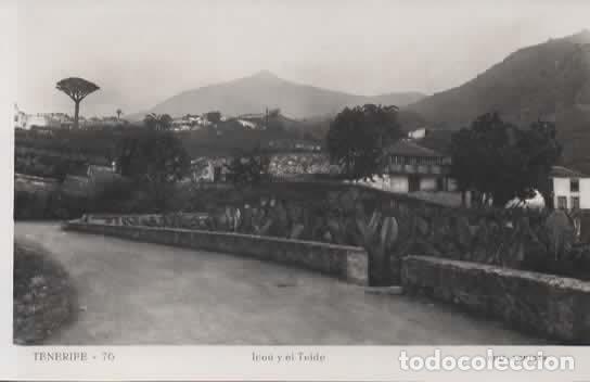 Postales: TENERIFE SIN ESCRIBIR ICOD Y EL TEIDE