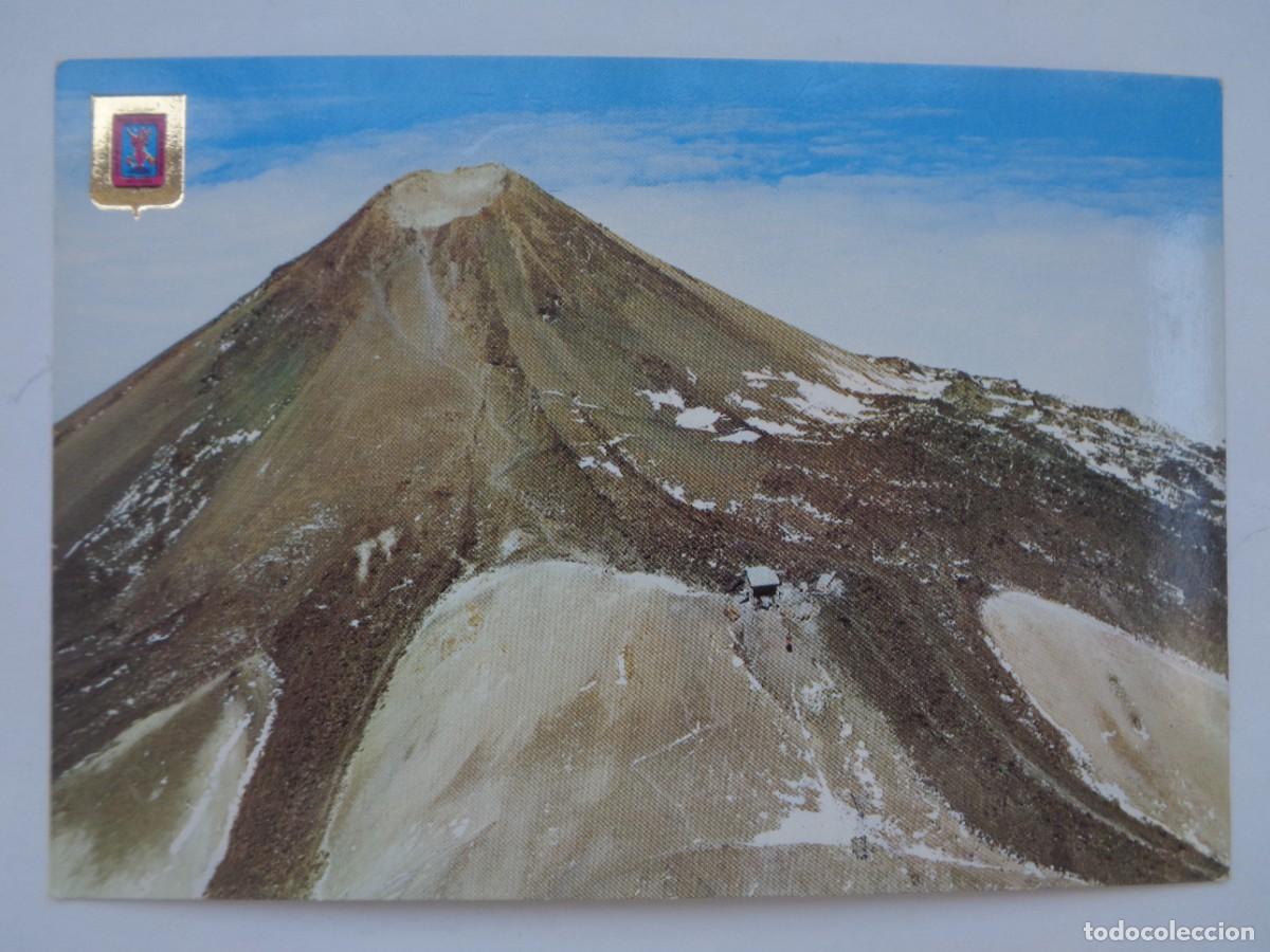 Postales: POSTAL DE TENERIFE ( ISLAS CANARIAS ): EL TEIDE , VISTA AEREA DEL CRATER