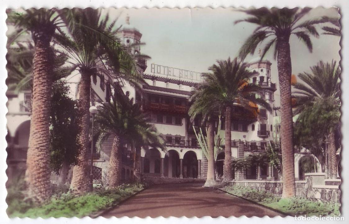 Postales: Las Palmas de Gran Canaria: Gran Hotel Santa Catalina. Ediciones Lujo. Circulada (A&ntilde;os 50)
