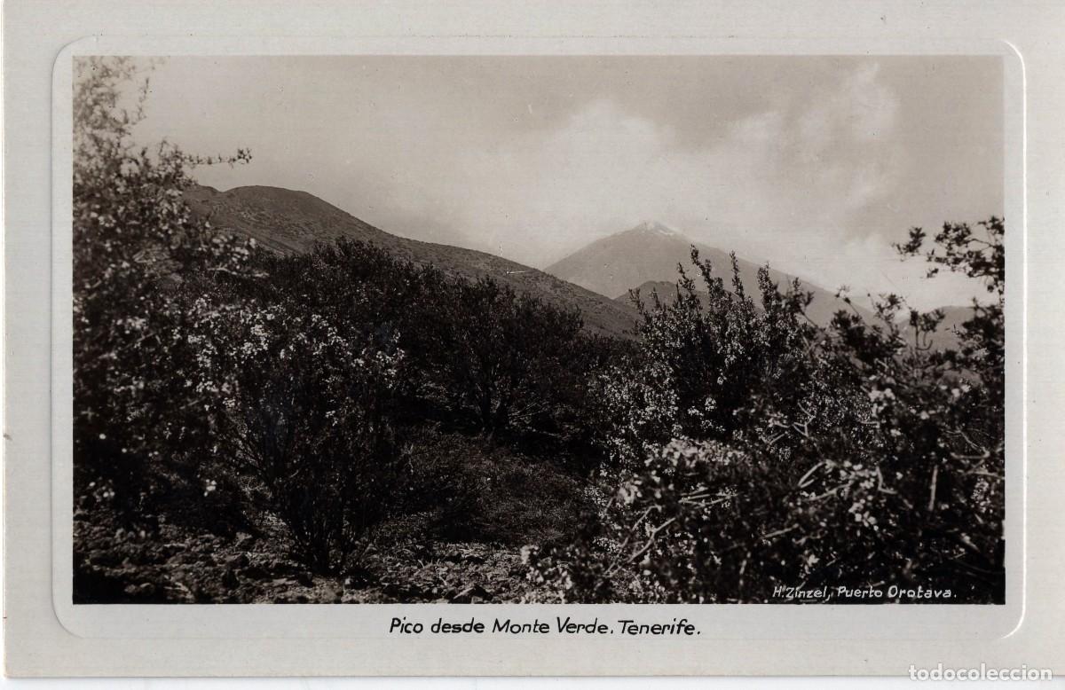 Postales: TENERIFE. PICO DESDE MONTEVERDE