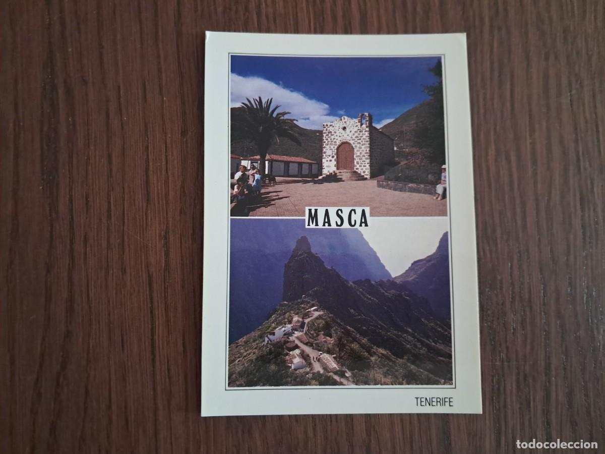 Postales: postal de Espa&ntilde;a, diferentes vistas de Masca, Tenerife, escrita.
