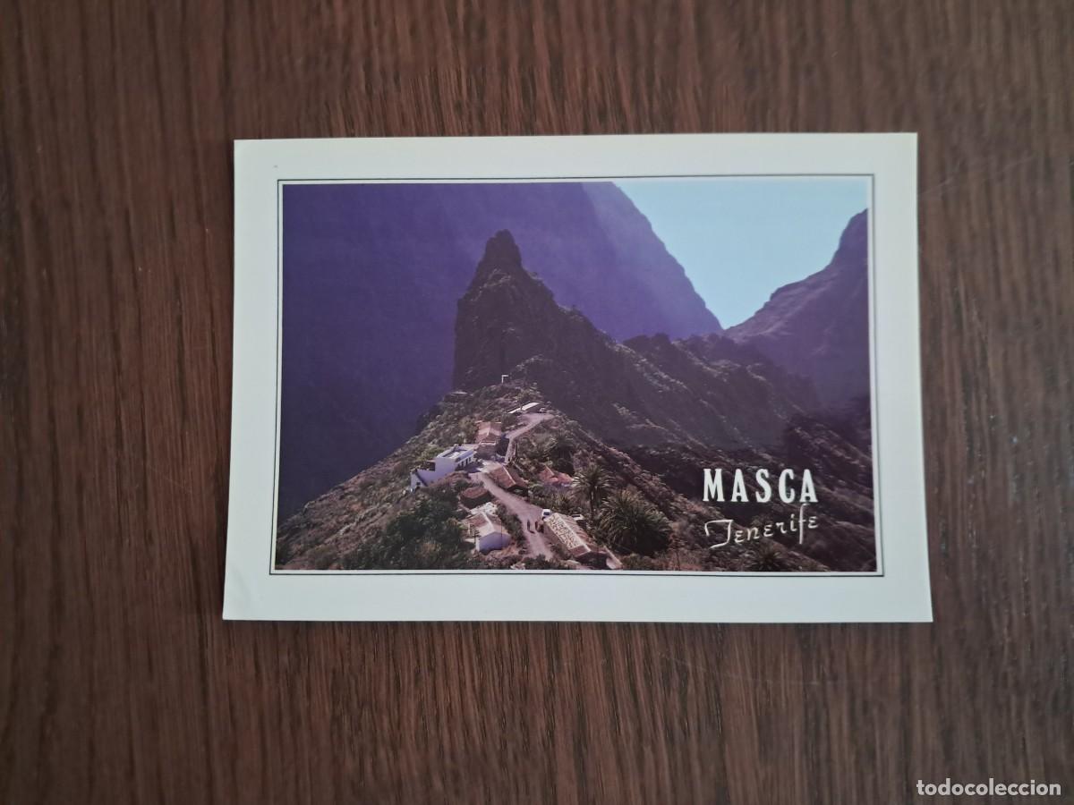 Postales: postal de Espa&ntilde;a, Masca, Tenerife, escrita.