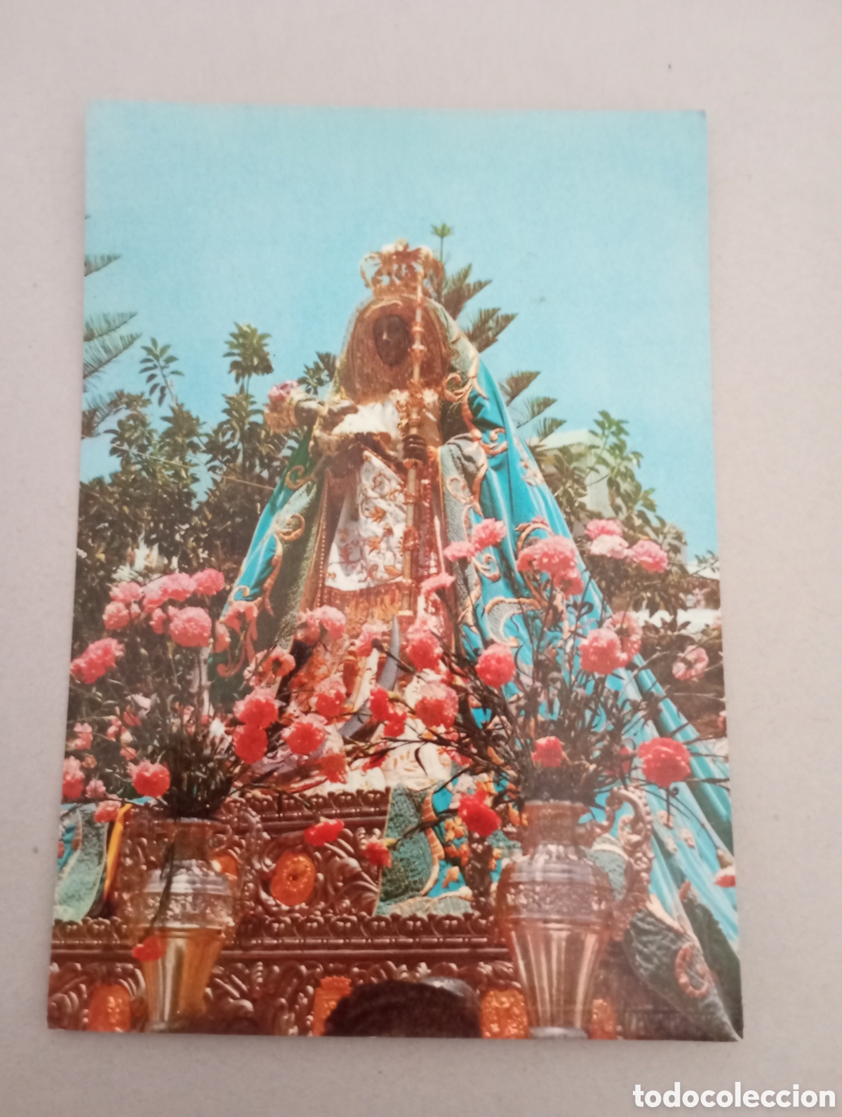 Postales: Postal virgen de Candelaria,patrona de canarias