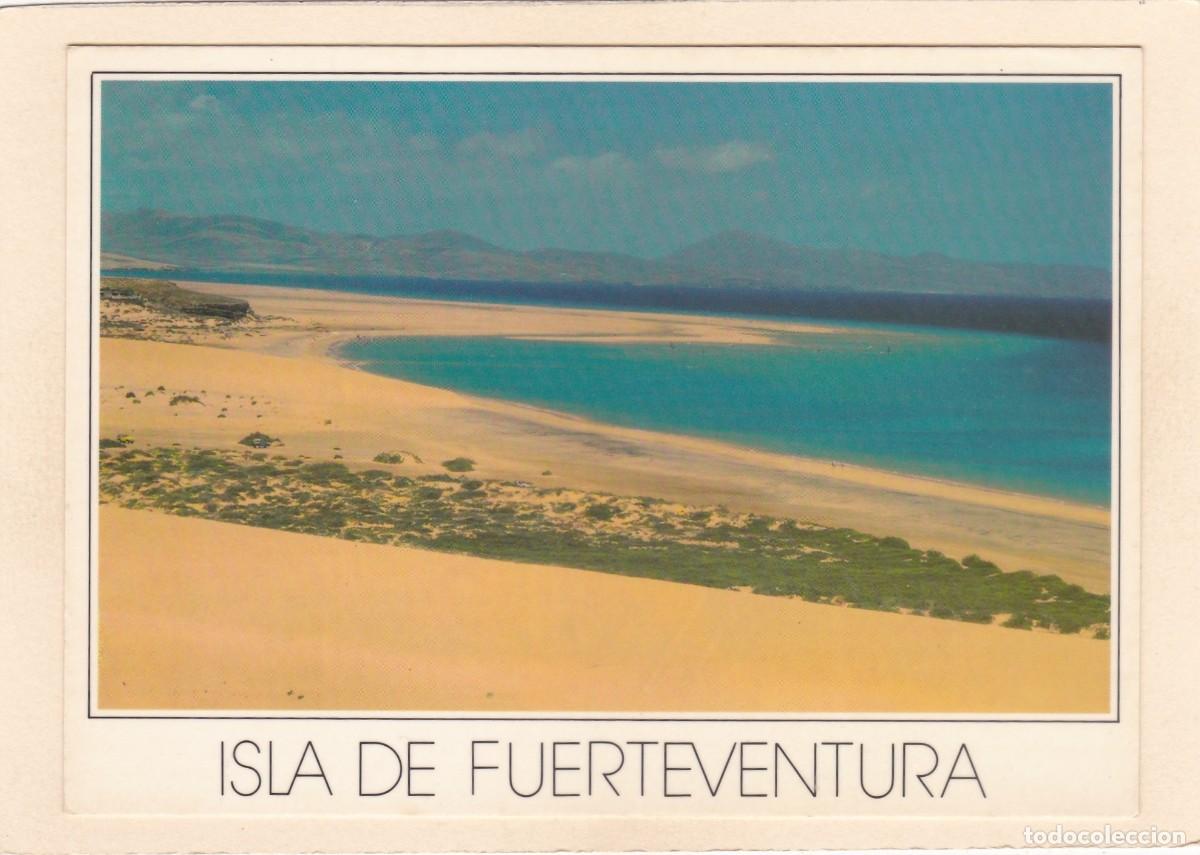 Postales: ISLA DE FUERTEVENTURA. JAND&Iacute;A. DUNAS Y PLAYAS (1987)