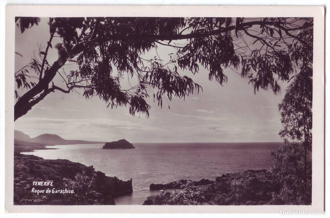 Postales: Tenerife: Roque de Garachico. Foto Baena. No circulada (A&ntilde;os 30)