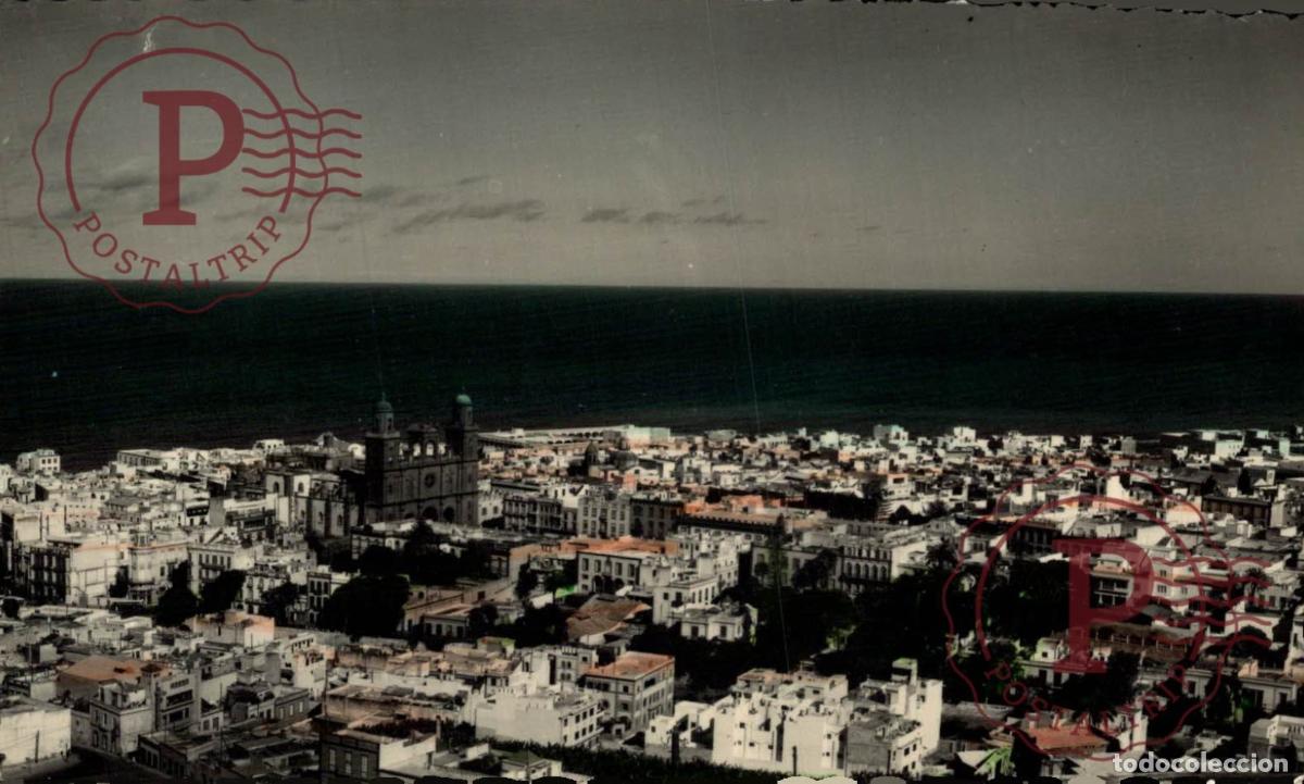Postales: LAS PALMAS DE GRAN CANARIA. Vista parcial. GRAN CANARIA. ISLAS CANARIA. ESPA&Ntilde;A ESPAGNE SPAIN