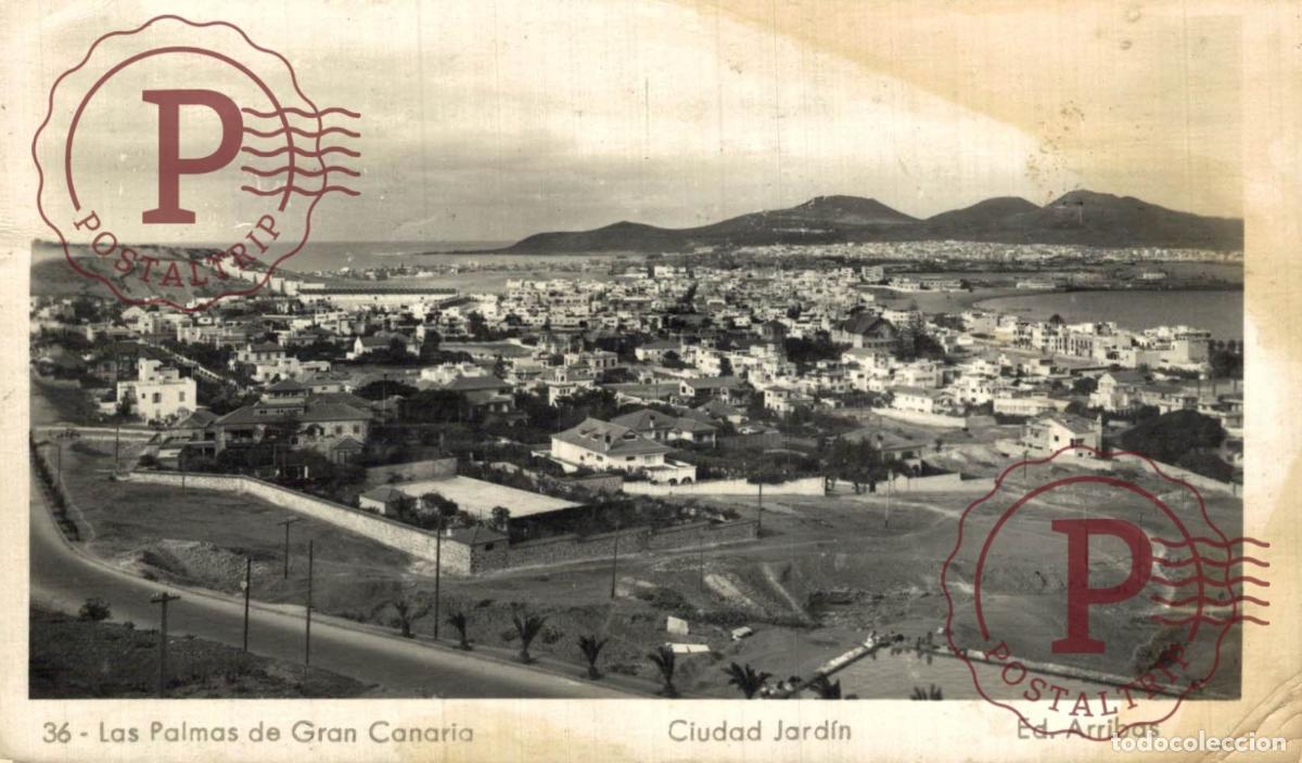 Postales: LAS PALMAS DE GRAN CANARIA. Ciudad Jard&iacute;n. GRAN CANARIA. ISLAS CANARIA. ESPA&Ntilde;A ESPAGNE SPAIN