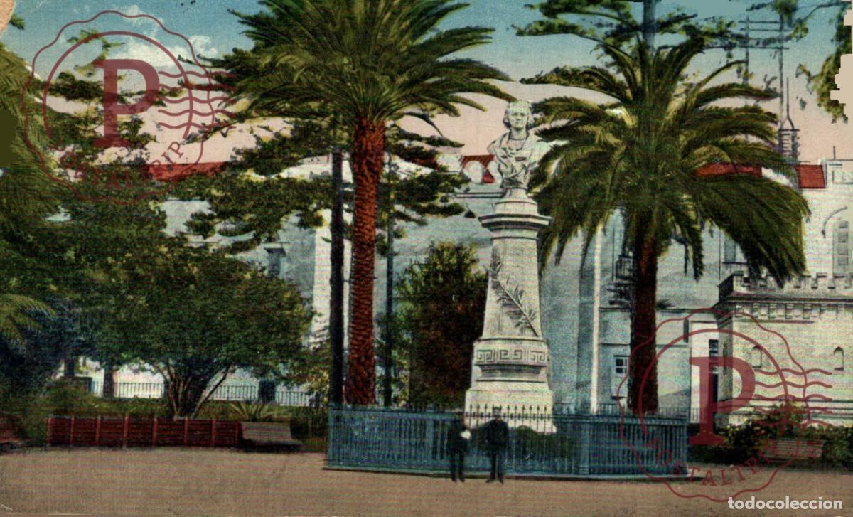 Postales: LAS PALMAS DE GRAN CANARIA. Monumento A Col&oacute;n. GRAN CANARIA. ISLAS CANARIA. ESPA&Ntilde;A ESPAGNE SPAIN