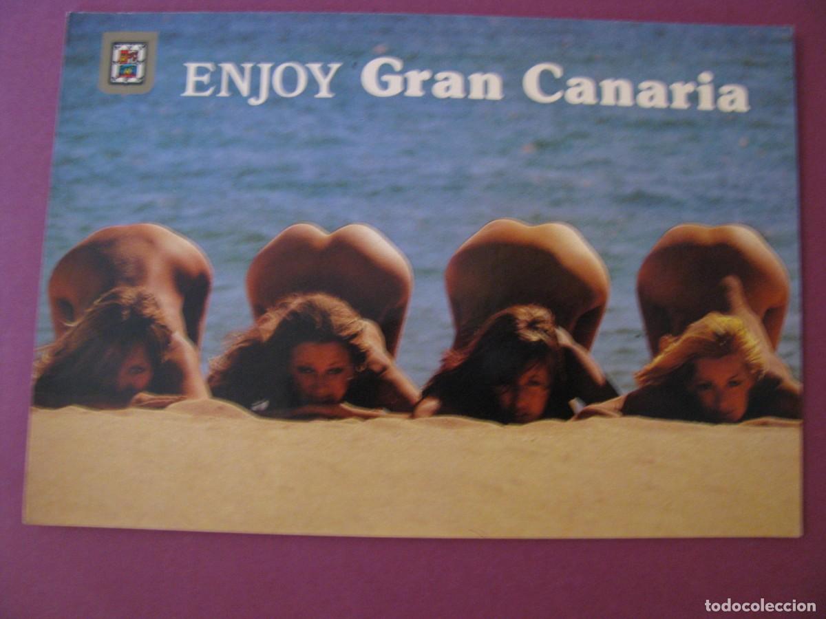 Postales: POSTAL DE LAS PALMAS GRAN CANARIA. ESCUDO DE ORO 731