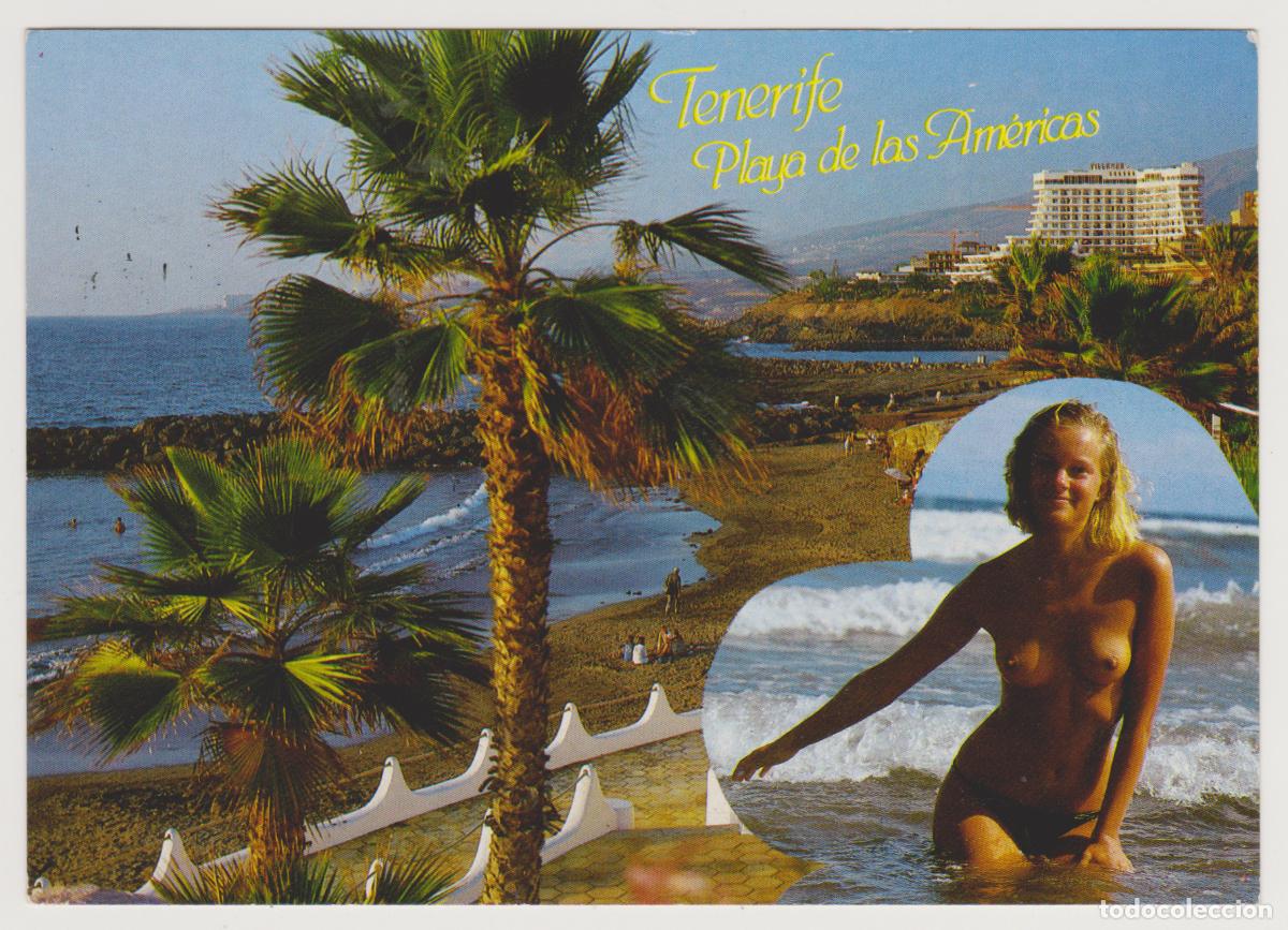 Postales: TARJETA POSTAL - TENERIFE - PLAYA DE LAS AMERICAS - DISTR. JUAN ALVAREZ LEON