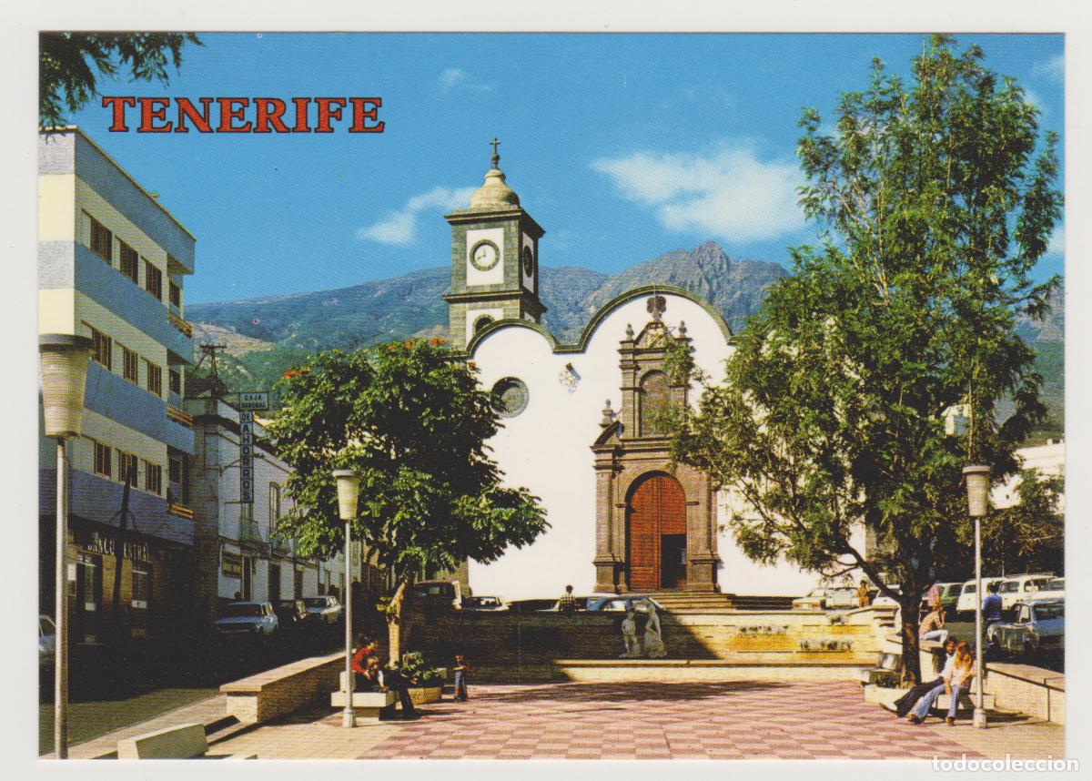 Postales: TARJETA POSTAL - TENERIFE - GUIMAR - PLAZA DE SAN PEDRO - 5424 - COLECCION PERLA