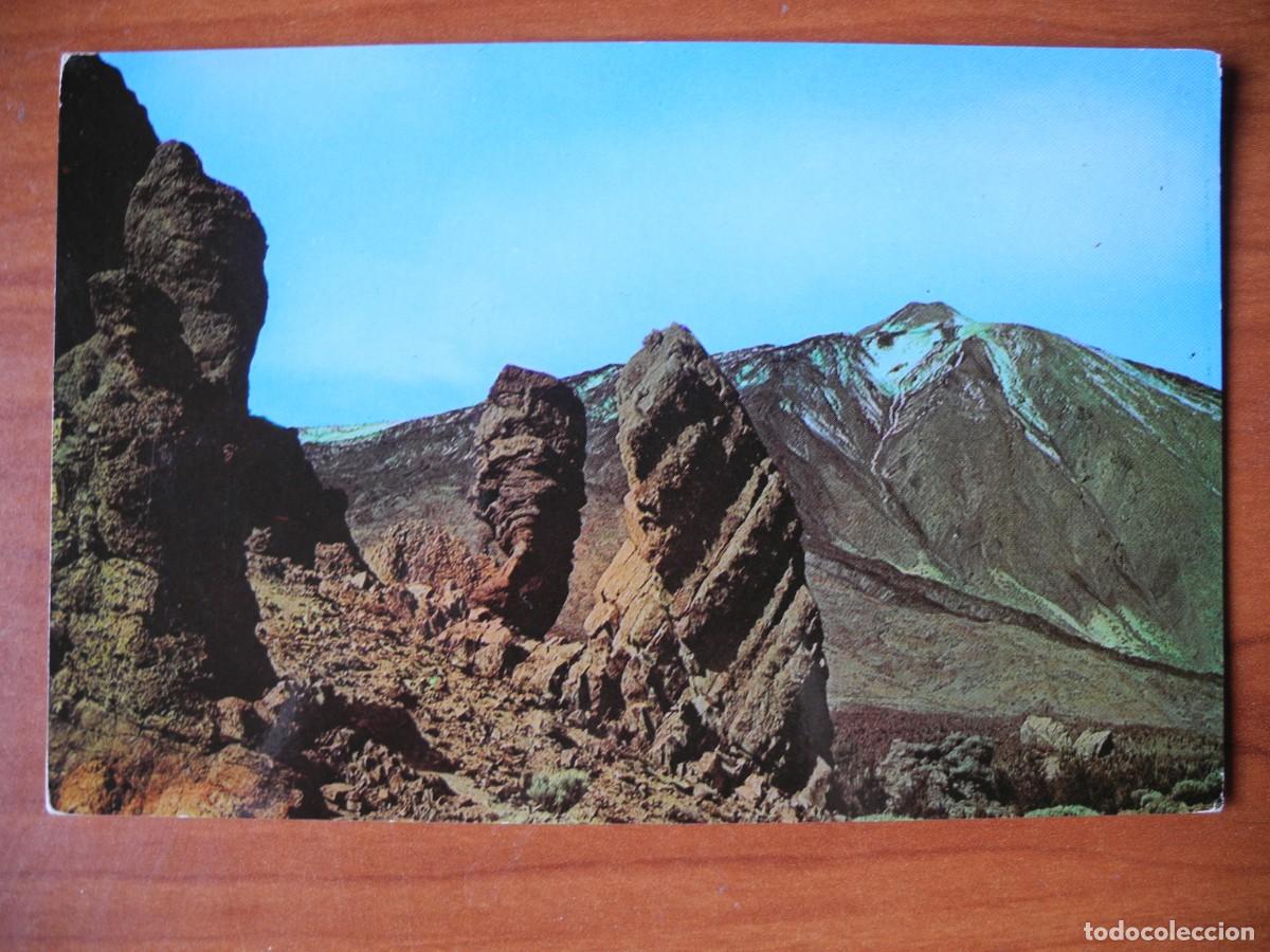 Postales: Tenerife. El Teide desde el Roque cinchado. n. 21 Nueva.