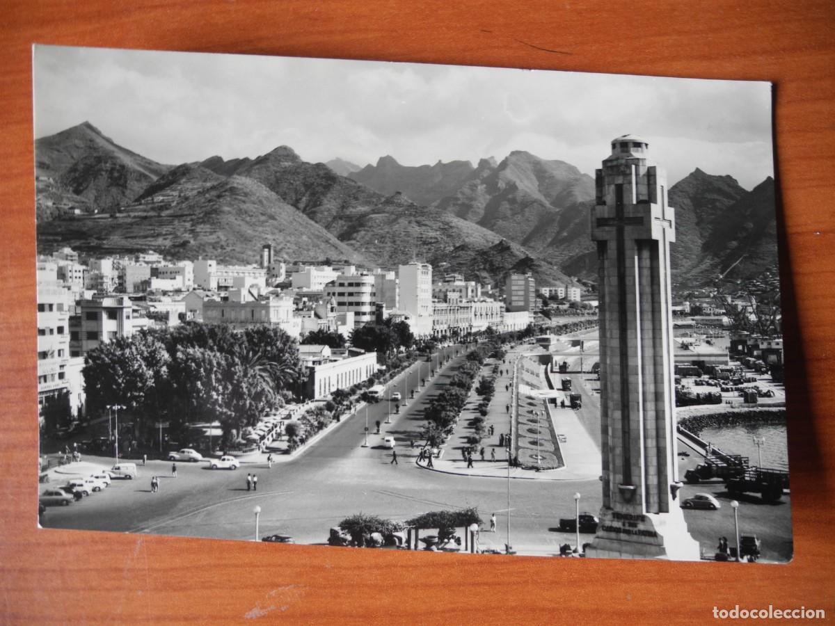 Postales: Santa Cruz de Tenerife. Avda. y cordillera de Anaga. Ed. Sicilia 38. Nueva.