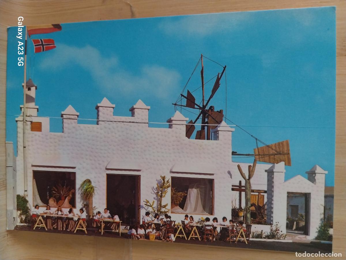 Postales: AGUIMES PALMAS GRAN CANARIA ED ISLAS 6150 SC ORIGINAL ARTESANIA EL MOLINO CARRETERA DEL SUR KM 30