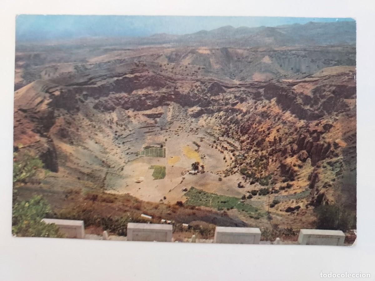Postales: POSTAL TAFIRA CALDERA DE BANDAMA. SIN CIRCULAR. EDITORIAL CANARIA. MANEM. LAS PALMAS