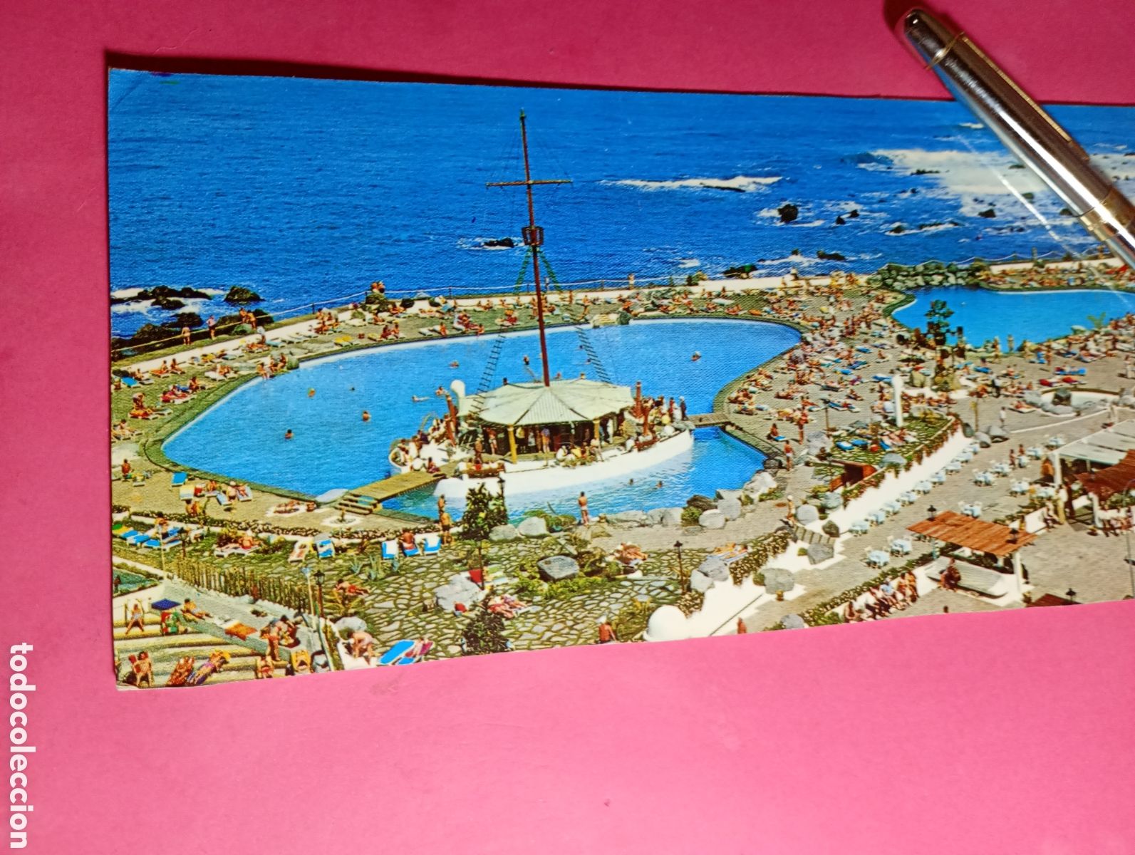 Postales: PUERTO DE LA CRUZ TENERIFE LOTE 8 POSTALES DIFERENTES COLOR DOBLE LONGITUD CIRCULADAS O ESCRITAS