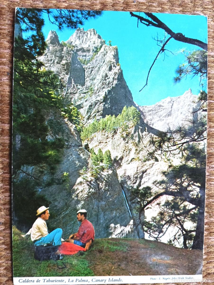 Postales: SAN MIGUEL DE LA PALMA - CALDERA DE TABURIENTE - ED. JOHN HINDE