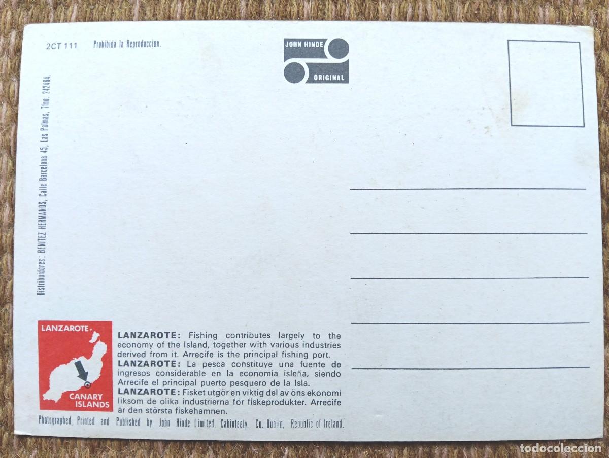 Postales: LANZAROTE - ED. JOHN HINDE - Foto 2