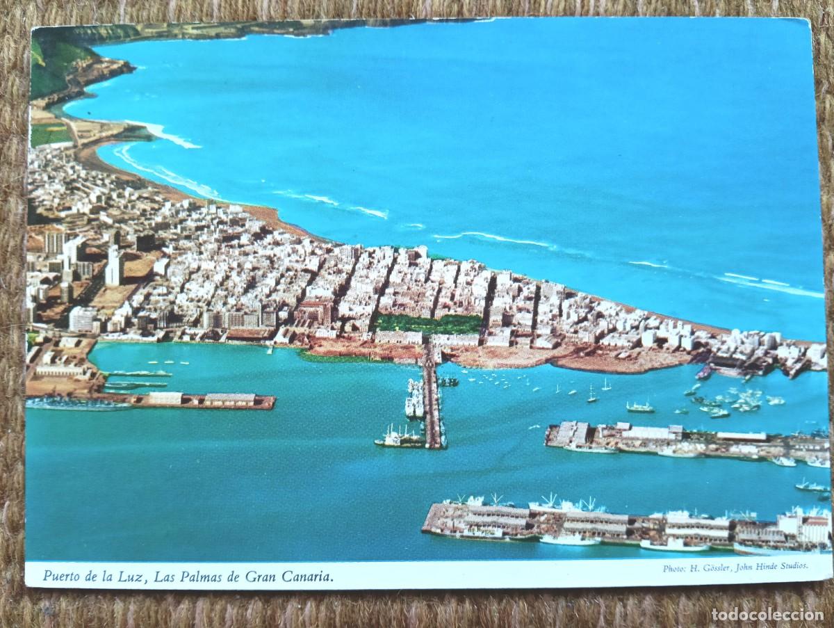 Postales: LAS PALMAS DE GRAN CANARIAS - PUERTO DE LA LUZ - ED. JOHN HINDE