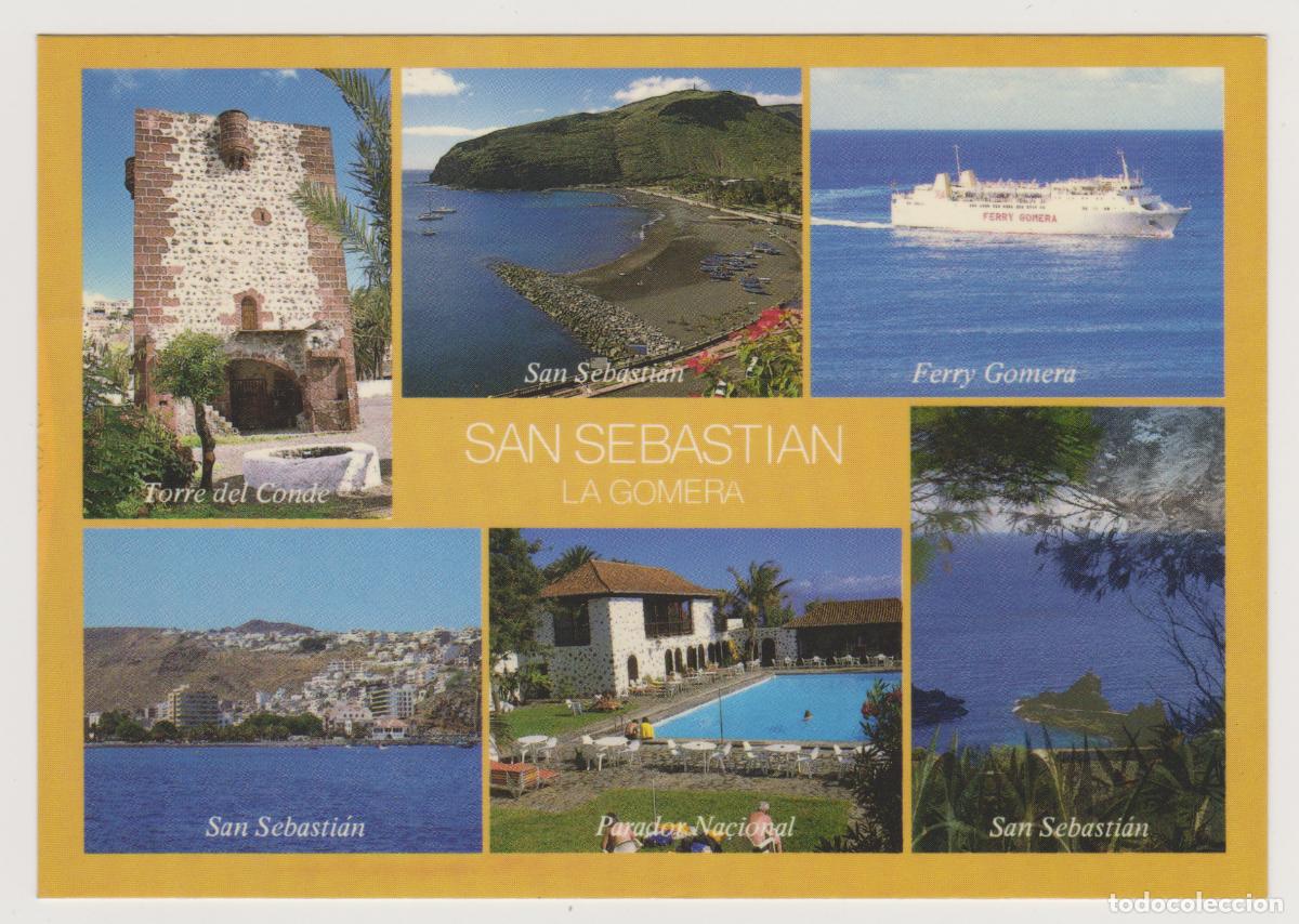 Postales: TARJETA POSTAL - ISLAS CANARIAS - SAN SEBASTIAN DE LA GOMERA - N&ordm; 5 - FOTOGRAFIA: J.R. ANIBARRO H.
