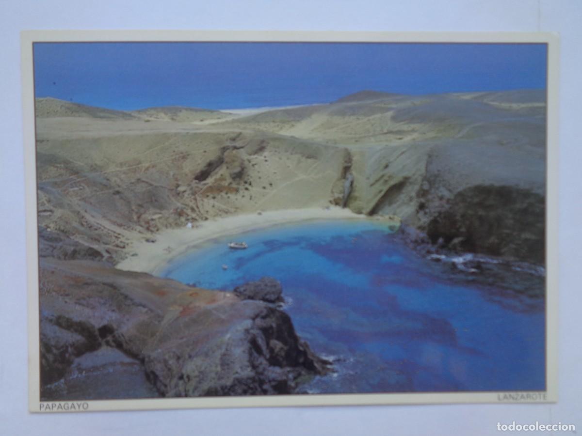 Postales: POSTAL DE LANZAROTE ( ISLAS CANARIAS ): PLAYAS DE PAPAGAYO