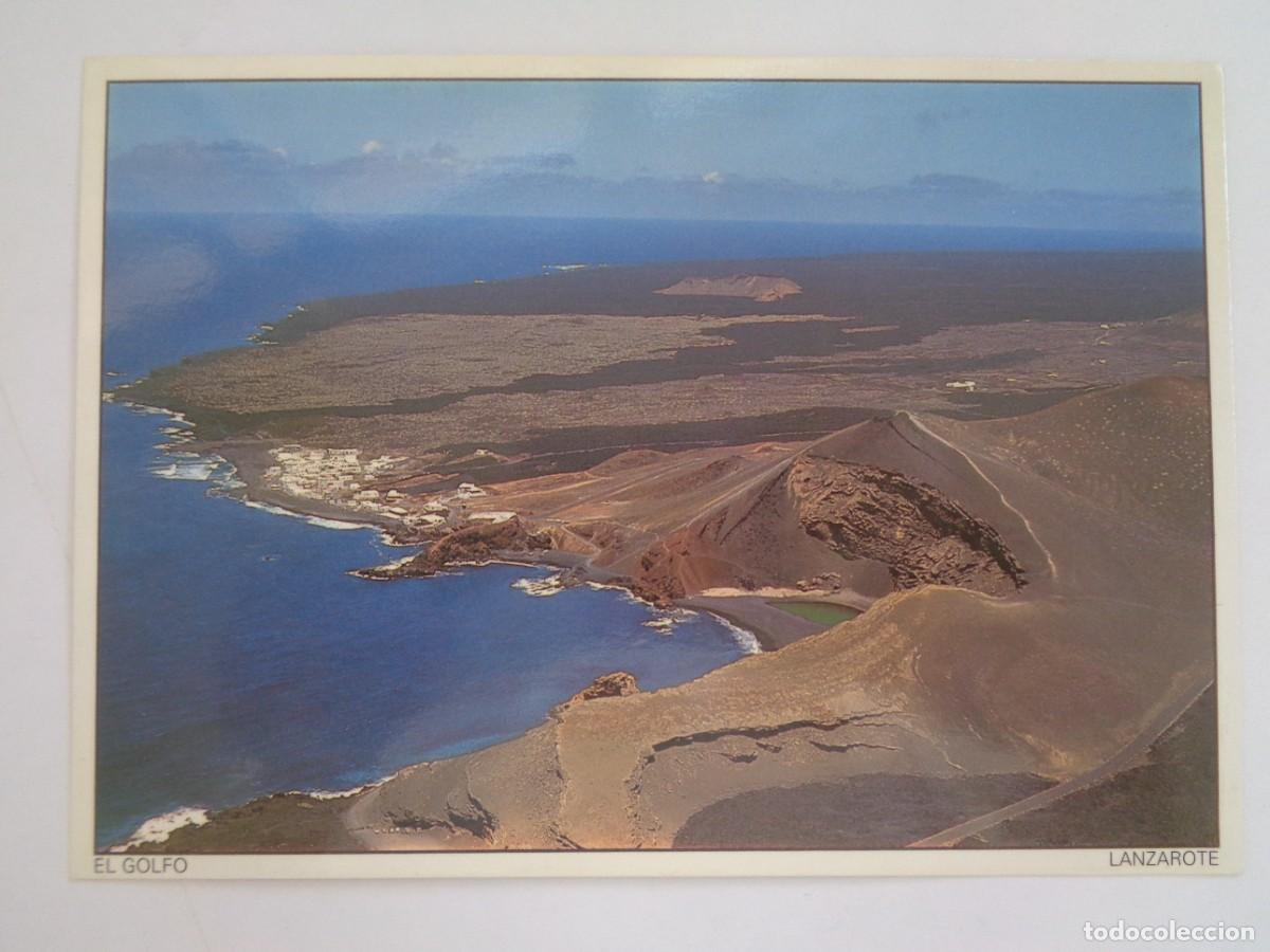 Postales: POSTAL DE LANZAROTE ( ISLAS CANARIAS ): EL GOLFO