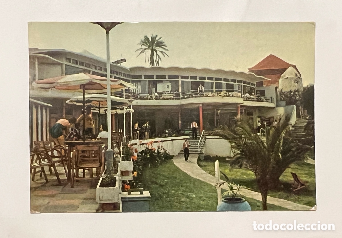 Postales: PUERTO DE LA CRUZ (Tenerife) Postal No.105, Lido San Telmo. Editorial Distribuidora Canaria (a.1959)