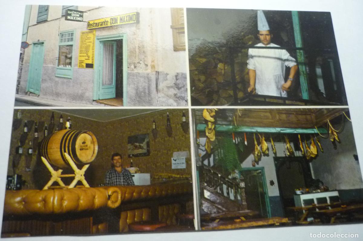 Postales: POSTAL PUERTO DE LA CRUZ RESTAURANTE DON MAXMO