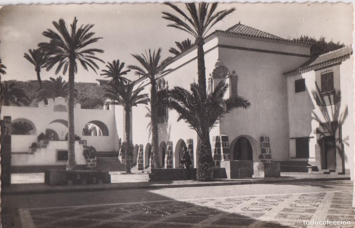 Postales: LAS PALMAS DE GRAN CANARIA, PUEBLO CANARIO - EDICIONES ARRIBAS N&ordm;10 - CIRCULADA 1952