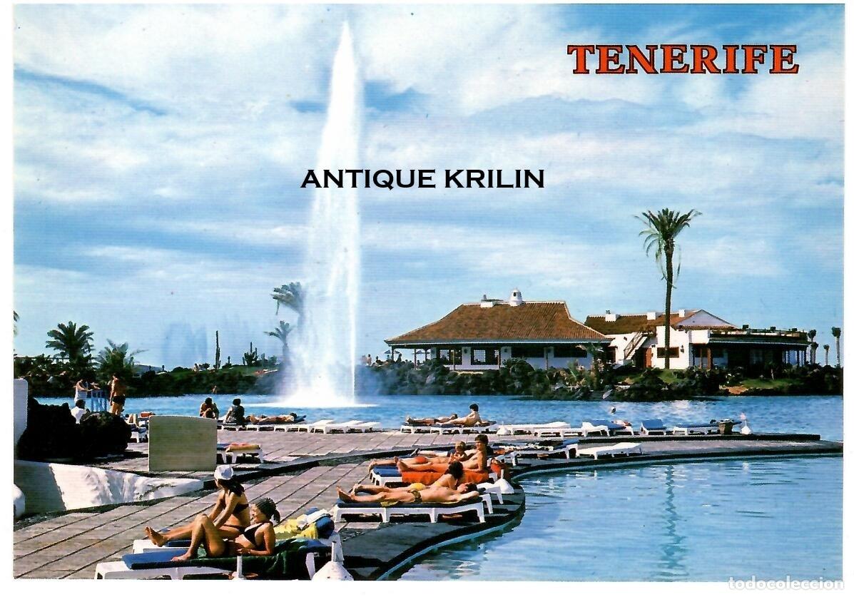 Postales: TENERIFE / PUERTO DE LA CRUZ N&ordm; 5579 LAGO MARTIANEZ / COLECCION PERLA / SIN FRANQUEAR