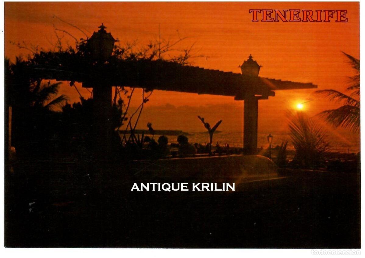 Postales: TENERIFE / PUERTO DE LA CRUZ N&ordm; 6341 ATARDECER COSTA MARTIANEZ / COLECCION PERLA / SIN FRANQUEAR