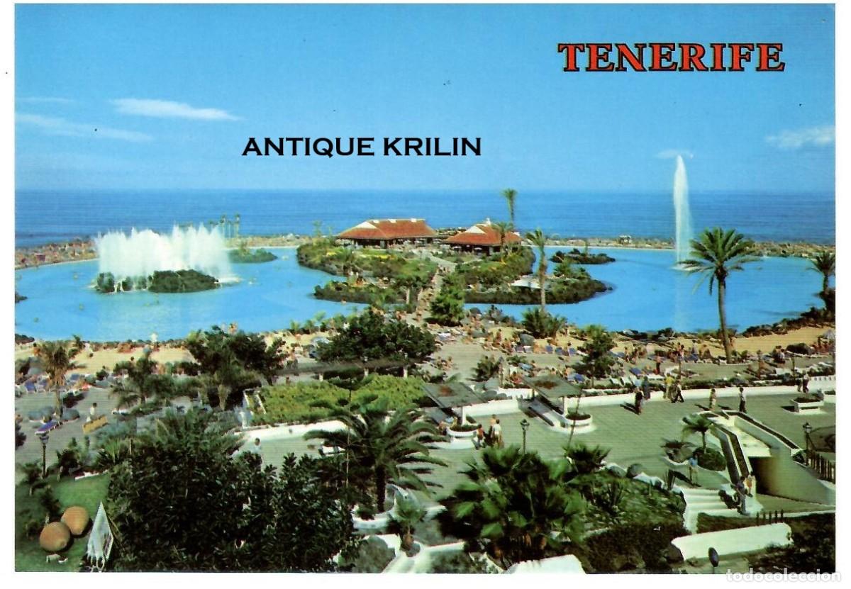 Postales: TENERIFE / PUERTO DE LA CRUZ N&ordm; 5582 LAGO MARTIANEZ / COLECCION PERLA / SIN FRANQUEAR
