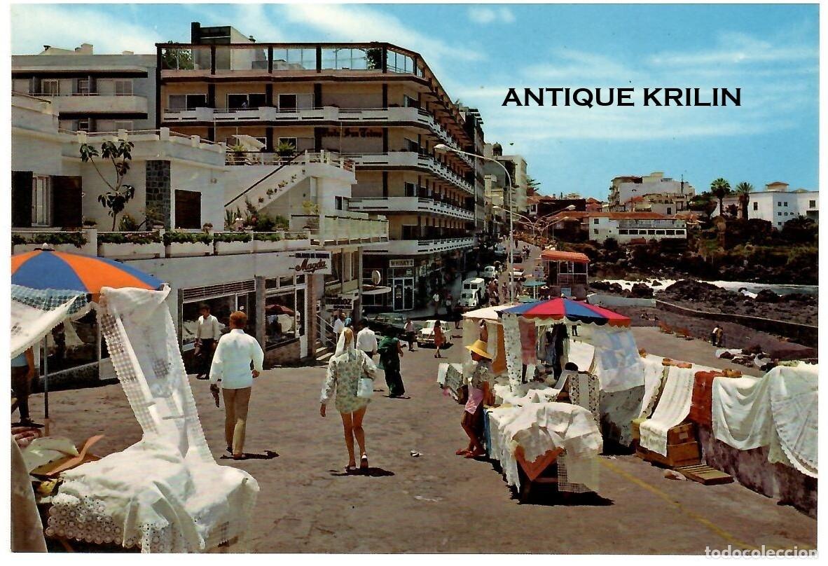 Postales: TENERIFE / PUERTO DE LA CRUZ N&ordm; 2793 MERCADO DE BORDADOS / EDICIONES GASTEIZ / SIN FRANQUEAR