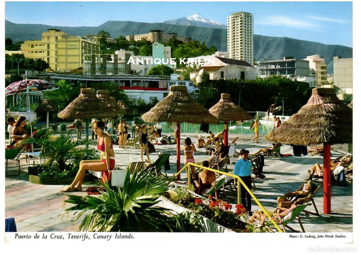 Postales: TENERIFE / PUERTO DE LA CRUZ / JONH HINDE N&ordm; CT 9 / SIN FRANQUEAR