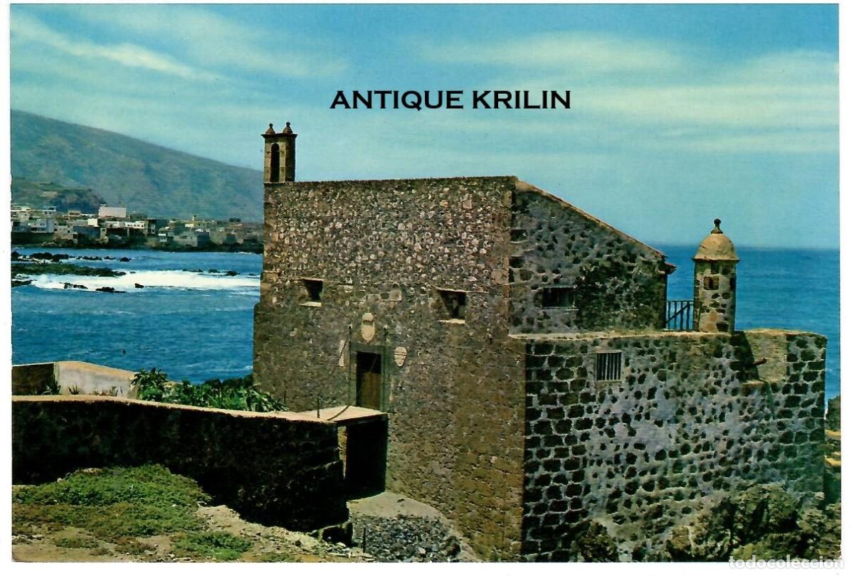 Postales: TENERIFE / PUERTO DE LA CRUZ N&ordm; 213 CASTILLO DE SAN FELIPE / EDICIONES A. SALDA&Ntilde;A / SIN FRANQUEAR