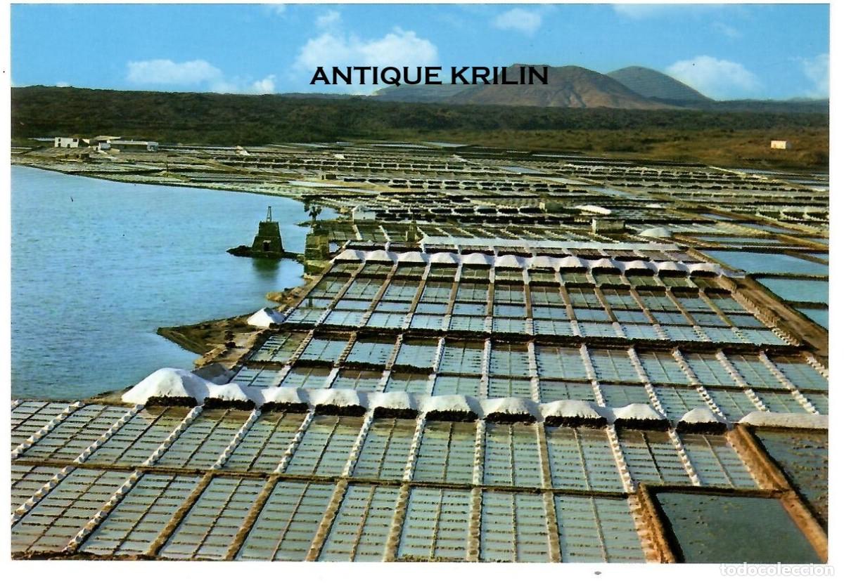Postales: LANZAROTE / JANUBIO / SALINAS / COLECCION LAS AFORTUNADAS / SIN FRANQUEAR