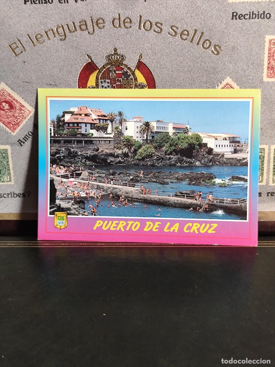 Postales: P6188 Postal Tenerife Puerto de la Cruz Playa de San Telmo . Armando P&eacute;rez