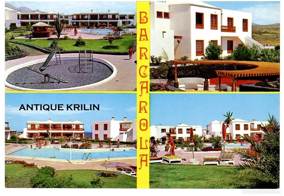 Postales: LANZAROTE / PUERTO DEL CARMEN / APARTAMENTOS BARCAROLA / EDICIONES RO-FOTO / SIN FRANQUEAR