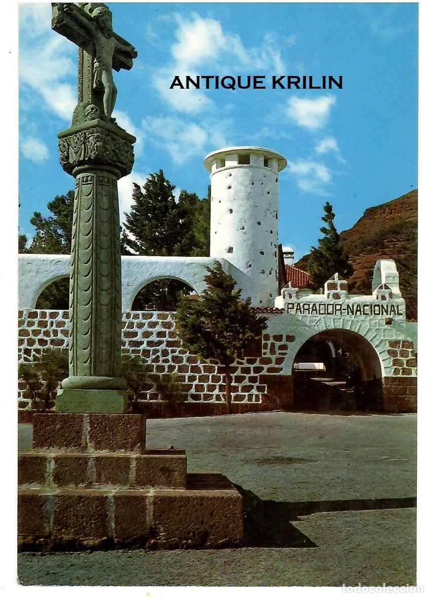 Postales: GRAN CANARIA N&ordm; 2015 CRUZ DE TEJEDA Y PARADOR NACIONAL / EDI. ISLAS / SIN FRANQUEAR