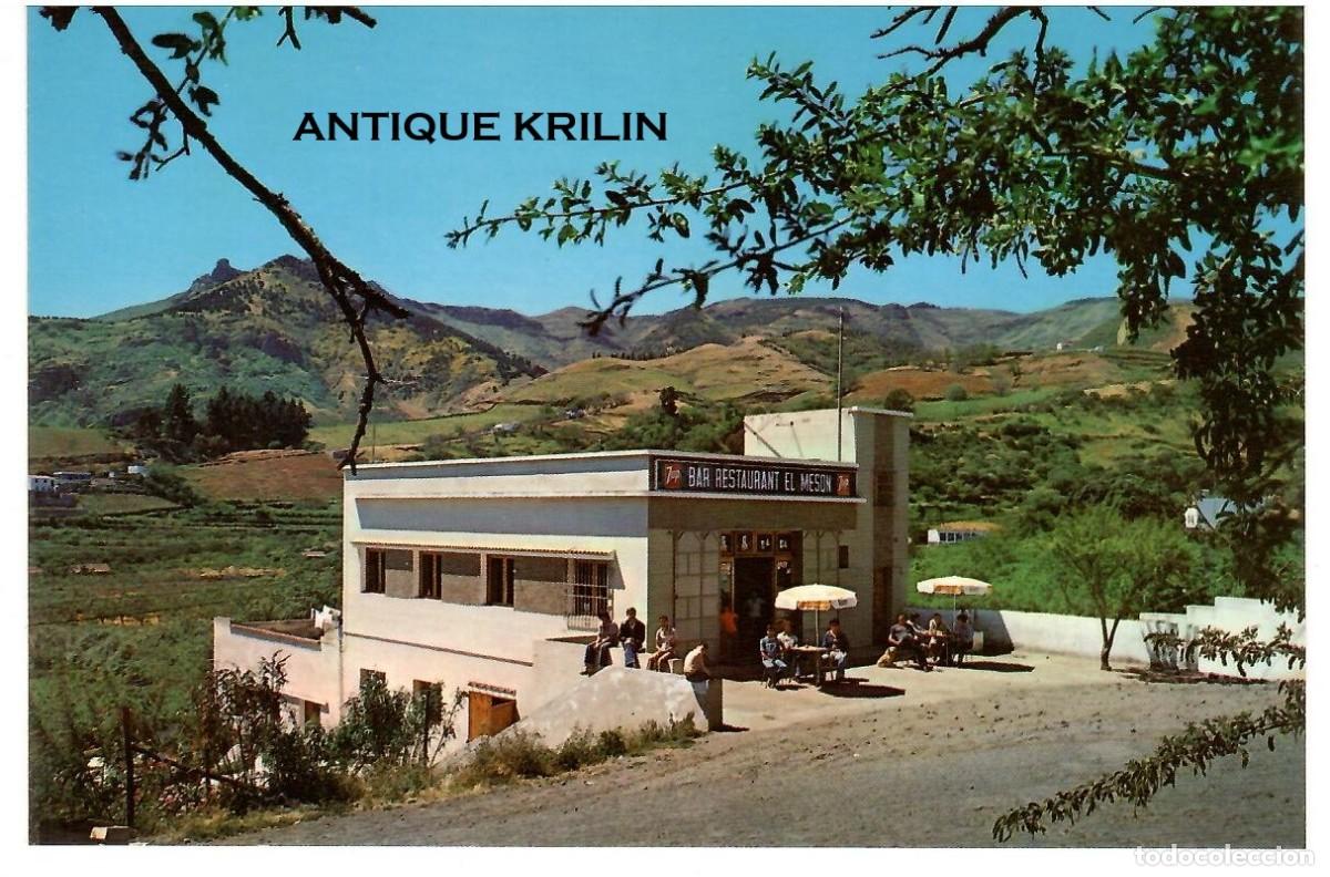 Postales: GRAN CANARIA / SAN MATEO N&ordm; 6866 RESTAURANTE EL MESON / EDI. ISLAS / SIN FRANQUEAR