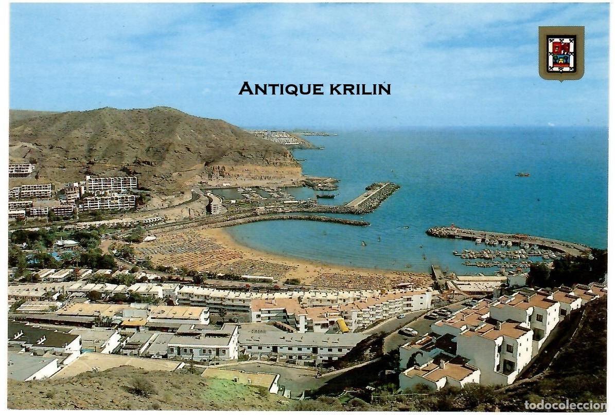 Postales: GRAN CANARIA N&ordm; 778 PUERTO RICO / ESCUDO DE ORO - DIAZ / SIN FRANQUEAR