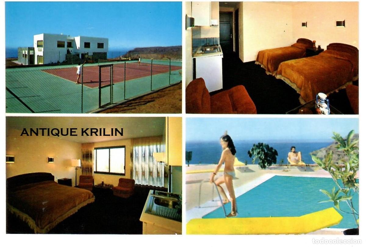 Postales: GRAN CANARIA / PUERTO RICO N&ordm; 6881 APARTAMENTOS TENIS LA COLINA / EDI. ISLAS / SIN FRANQUEAR