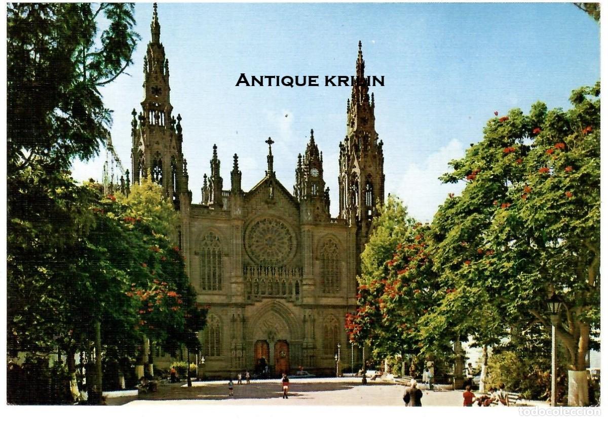 Postales: GRAN CANARIA N&ordm; 135 ARUCAS , CATEDRAL / EDICIONES SICILIA / SIN FRANQUEAR