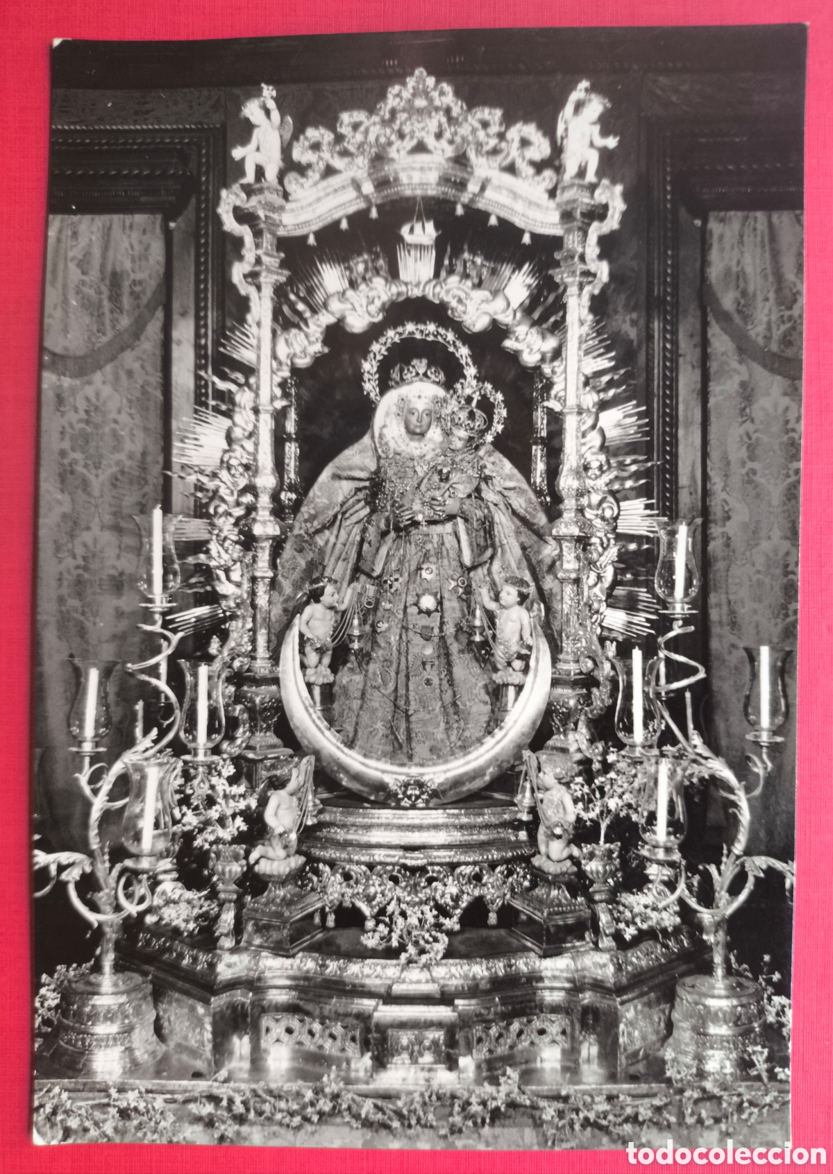 Postales: GRAN CANARIA VIRGEN NTRA. SRA. DEL PINO POSTAL FOTOGR&Aacute;FICA C. 1960